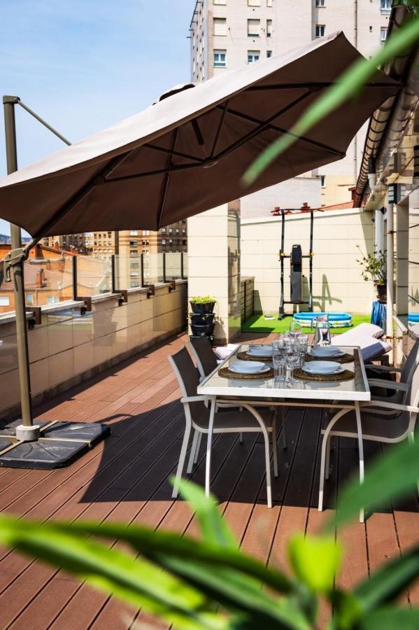 Lujoso Atico Entre 2 Playas Con Garaje, Terraza, Vistas Y Wifi Lägenhet Gijón Exteriör bild